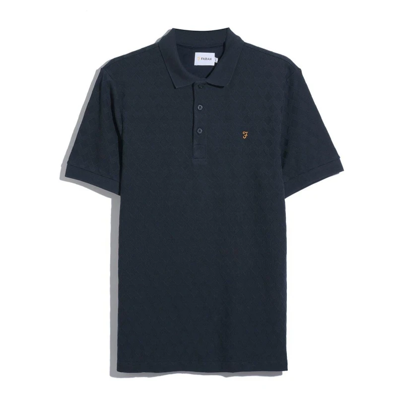 Image of Farah Horace Polo Sn63 Navy 412 male Medium