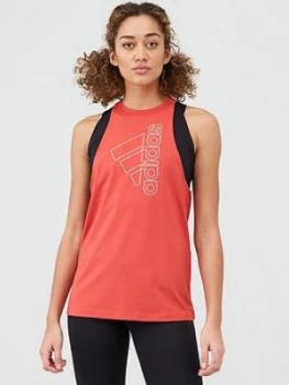 Image of adidas Tech BOS Tank Top - Red, Size S, Women