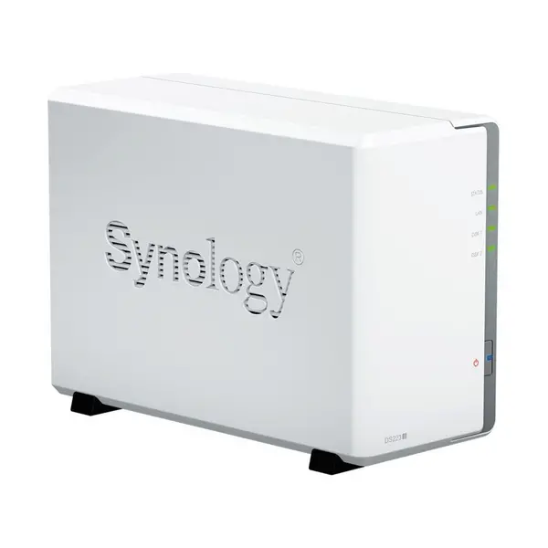 Image of Synology DiskStation DS223J 1GB RAM with 12TB Installed Storage 2 Bay SATA Desktop NAS Storage DS223J/12TB-HAT3300