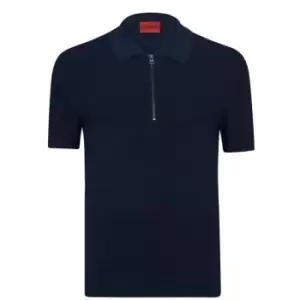 Image of Hugo Sayfong Polo Shirt Blue