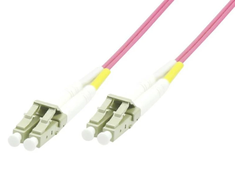 Image of Microconnect FIB440450P InfiniBand/fibre optic cable 50 m LC ST Pink
