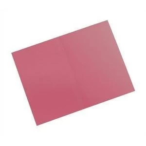 Image of 5 Star Foolscap Square Cut Folders Manilla 315gm2 Red Pack of 100 Folders