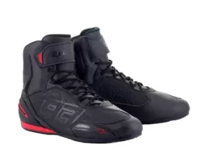 Image of Alpinestars Austin Riding Shoes Black Bright Red US 8