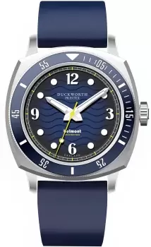 Image of Duckworth Prestex Watch Belmont Dive Blue Rubber