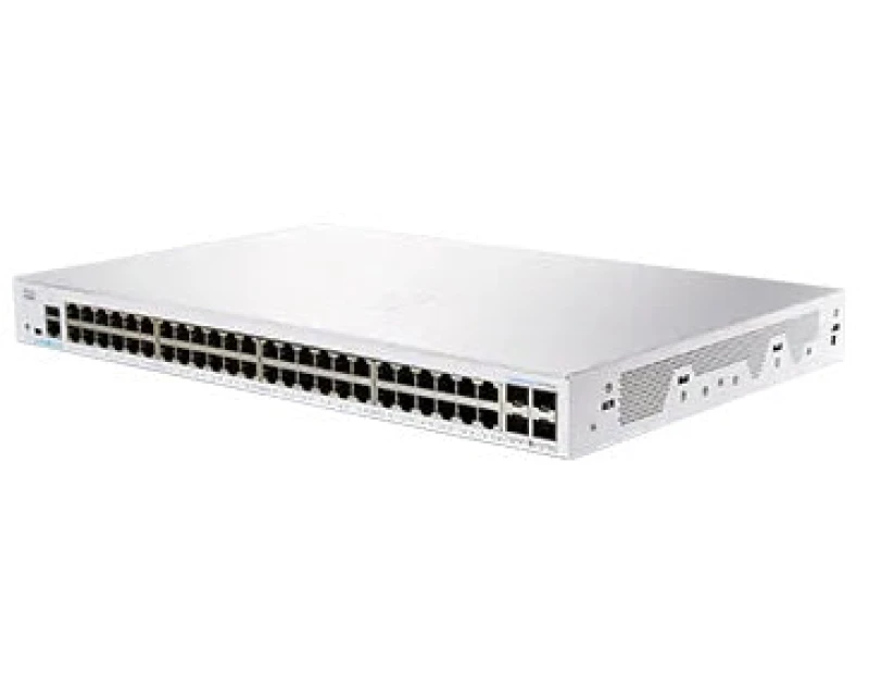 Image of Cisco Cisco CBS250-48T-4XEU-RF network switch Managed L2/L3 Gigabit Ethernet (10/100/1000) Silver CBS250-48T-4XEU-RF
