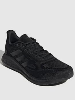 Image of adidas Supernova + M - , Triple Black, Size 10, Men