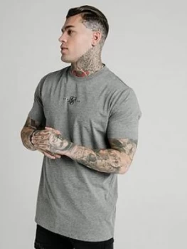 Image of Siksilk Short Sleeve Square Hem Tee