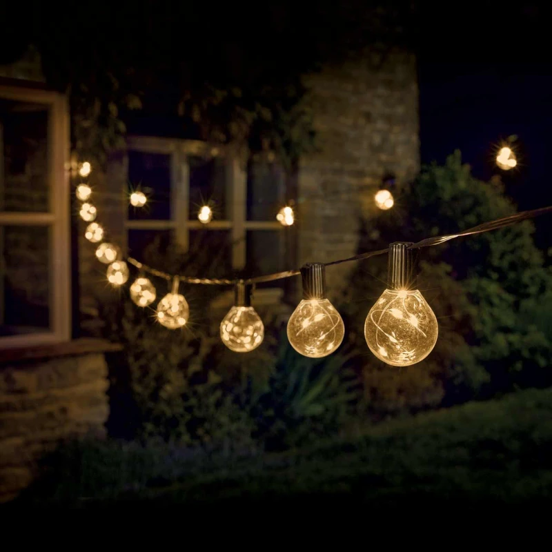 Image of Smart Garden Smart Garden 20 Firefly Festoon String Lights - Warm White