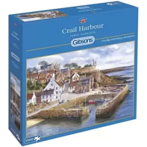 Image of Gibsons Crail Harbour 1000 Piece Jigsaw Puzzle