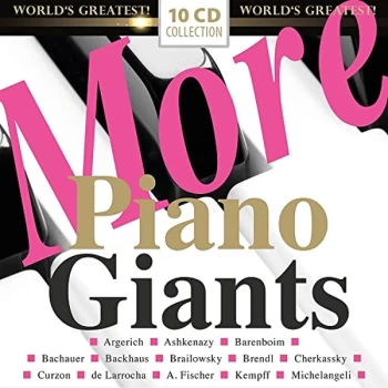Image of Martha Argerich, Alfred Brendel, Wilhelm Kempff, Shura Cherkassky etc. - More Piano Giants CD