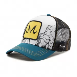 Image of Dragon Ball - Majin Snapback Cap - Blue/White