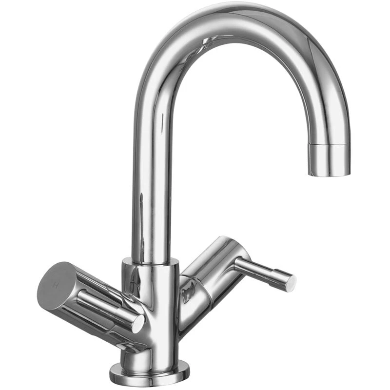 Image of nuie Series 2 Econ Mono Swvel Spout with wast - Chrome, Silver FJ317