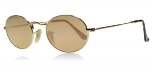 Image of Ray-Ban RB3547N Sunglasses Gold 001-Z2 48mm