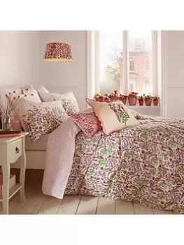 Image of Cath Kidston Paper Pansy Duvet Cover Set - Cream