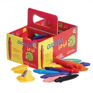 Image of Giotto Bebe Super Wax Crayons P40