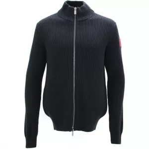 Image of Hugo Boss Sambre 2 Zip Through Cardigan Black Size M Men