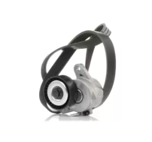 Image of RIDEX V-ribbed belt set 542R0122 Serpentine belt kit,Auxiliary belt kit VW,AUDI,SKODA,Golf VII Schragheck (5G1, BQ1, BE1, BE2),TIGUAN (5N_)