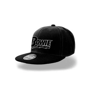 Image of David Bowie - Logo Black Snapback