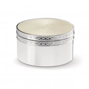 Image of Wedgwood Vera Wang With Love Pearl Treasure Box White