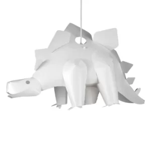 Image of Childrens Stegosauras Pendant Shade in White
