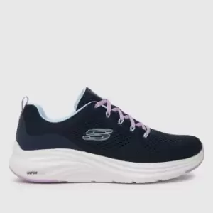 Image of SKECHERS Vapor Foam Trainers In Navy