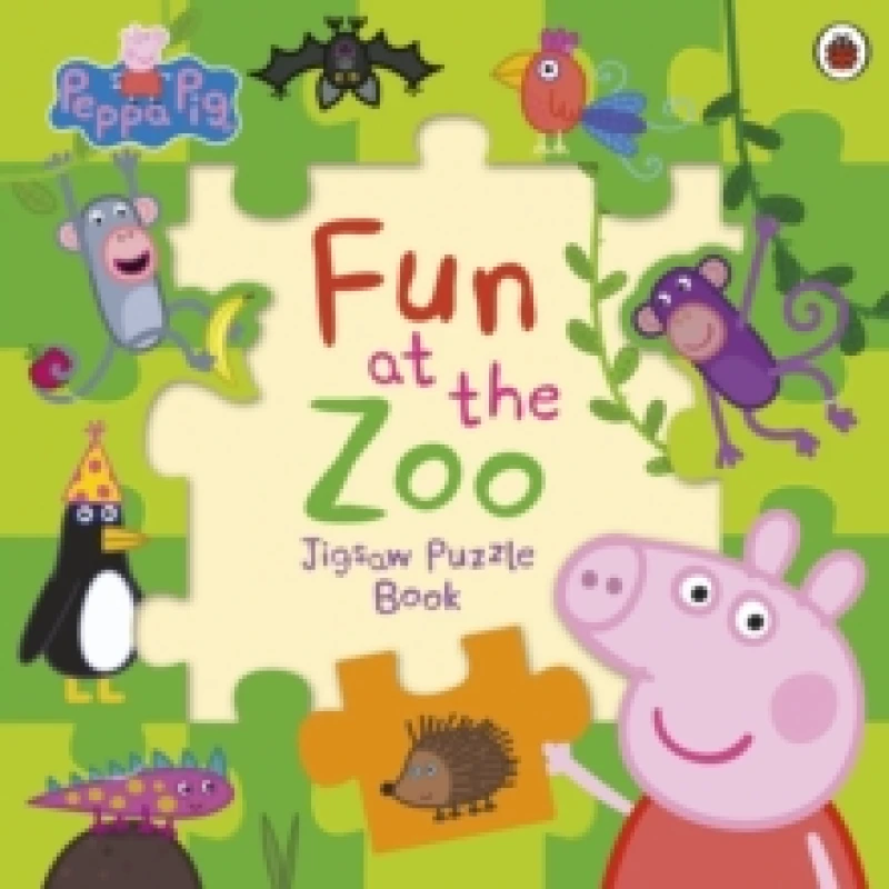 Image of Peppa Pig: Fun at the Zoo Jigsaw Puzzle Book Board book