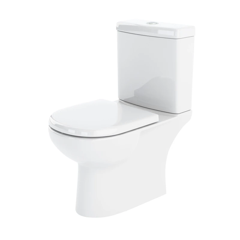 Image of Balterley Close Coupled Toilet Pan & Cistern - 825mm x 395mm x 670mm White