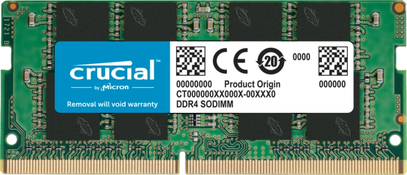 Image of Crucial CT8G4SFRA32AT memory module 8GB 1 x 8GB DDR4