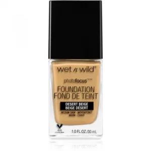 Image of Wet n Wild Photo Focus Mattifying Liquid Foundation Shade Desert Beige 30ml