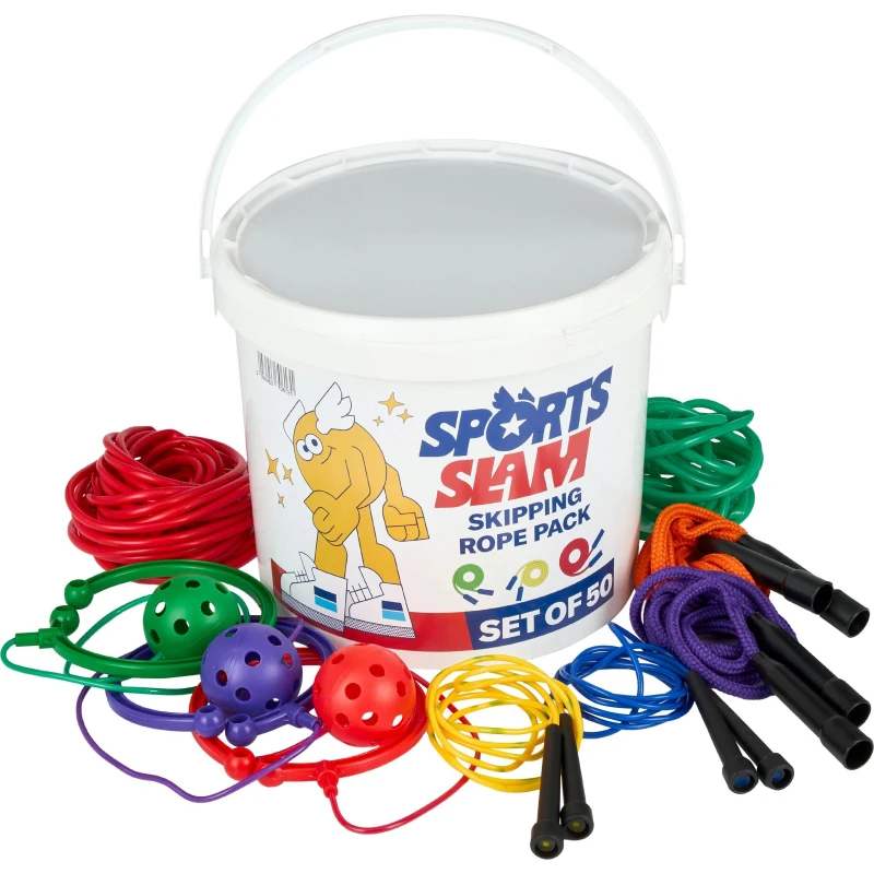 Image of Sports Directory Assorted Skipping Rope Bucket Pack Neutral unisex One Size
