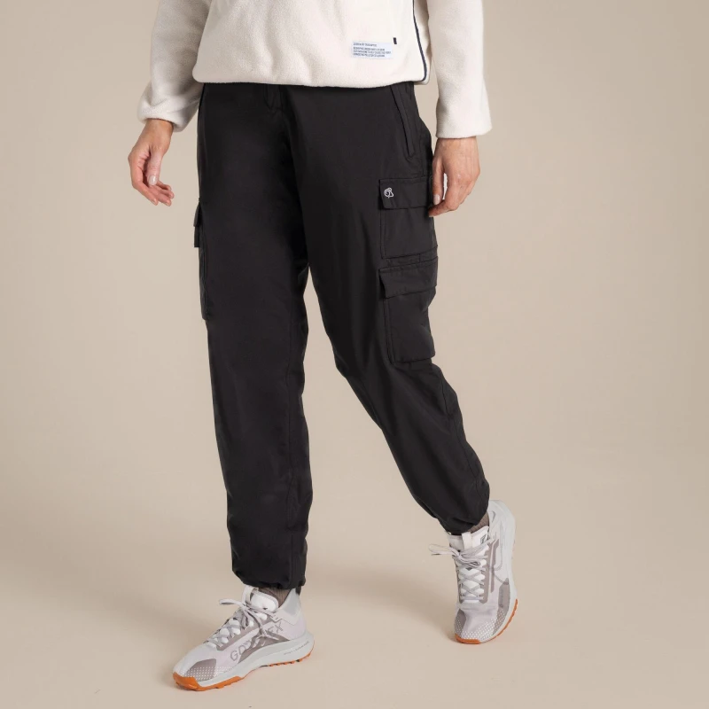 Image of Craghoppers Womens Natales Waterproof Cargo Trouser in Black Size: 20 Black Female 20