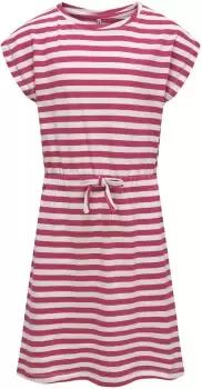 Image of Kids Only May striped dress Long dress pink white