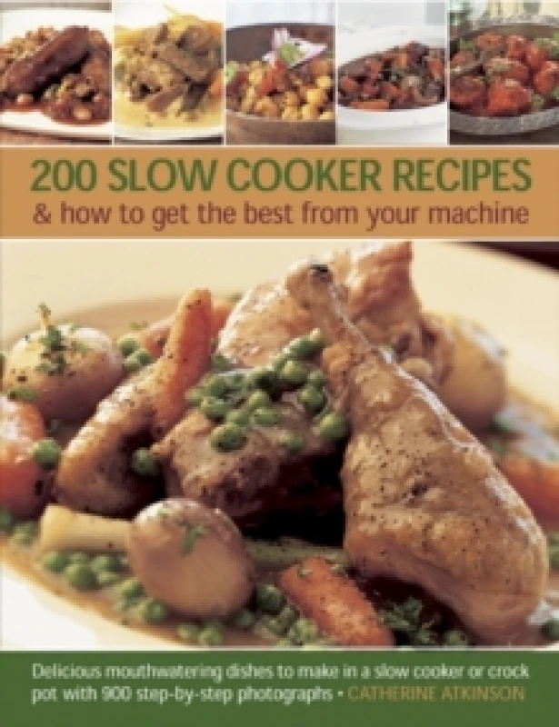 Image of 200 Slow Cooker Recipes Paperback / softback