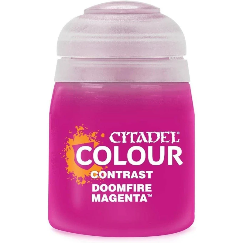 Image of Citadel Games Workshop Colour Contrast: Doomfire Magenta (18ml) Paint Multi