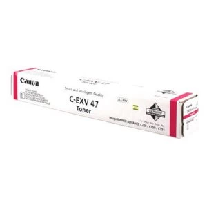 Image of Canon CEXV47 Magenta Laser Toner Ink Cartridge