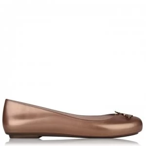 Image of Vivienne Westwood X Melissa Space Love Pumps - Rose Gold