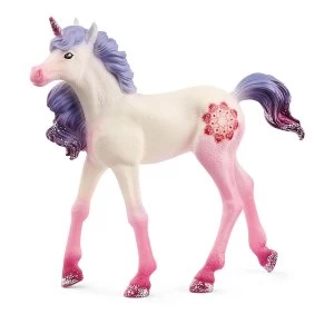 Image of Schleich - Bayala Mandala Unicorn Foal Toy Figure
