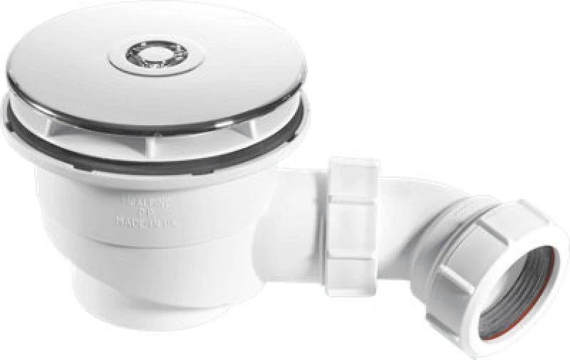 Image of McAlpine ST90CB10 90mm x 50mm Water Seal Shower Trap White