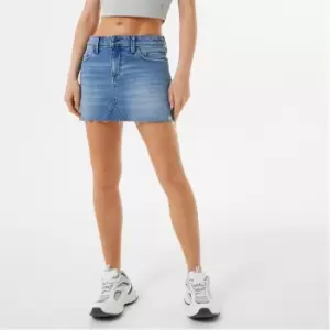 Image of Jack Wills Denim Mini Skirt - Blue