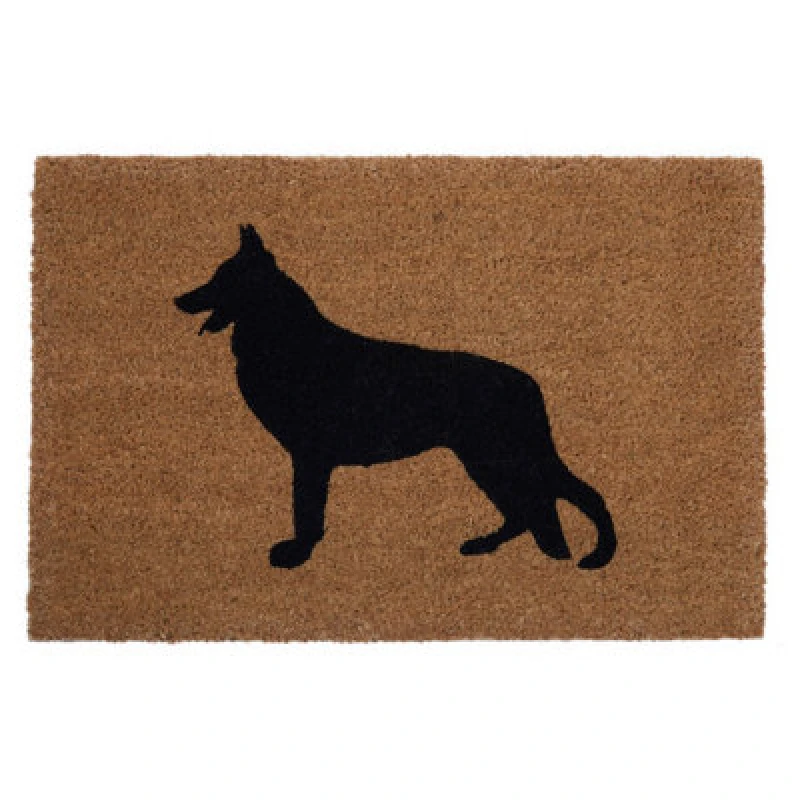 Image of Premier Housewares German Shepherd Doormat Brown