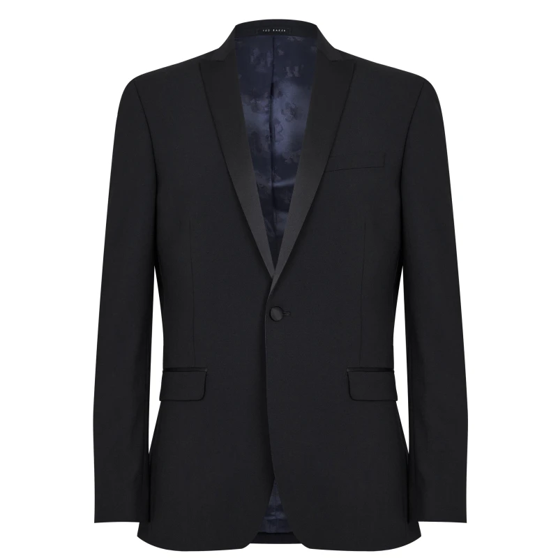 Image of Ted Baker Pine Slim Fit Tuxedo Jacket - Black S