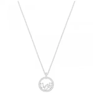 Image of Ladies Swarovski Silver Plated Henrietta Necklace