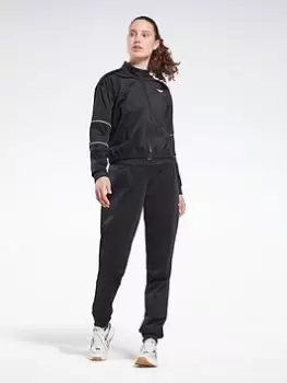 Image of Reebok Vintage Tracksuit, Black, Size L, Women