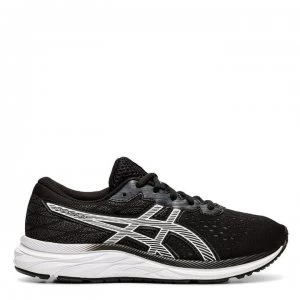 Image of Asics Gel Excite 7 Junior Boys Running Shoes - BLACK/WHITE