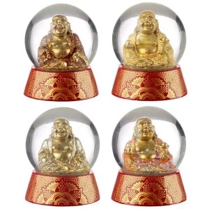 Image of Buddha Waterball (Pack Of 4) Snow Globe