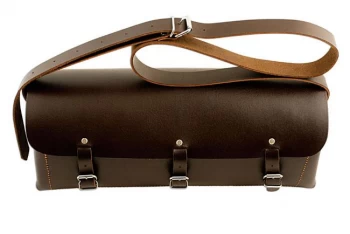 Image of GUNSON 77127 Classic Leather Tool Bag - Heavy duty oiled leather w studded trim