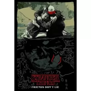 Image of Netflix's Stranger Things Friends Don't Lie Giclee
