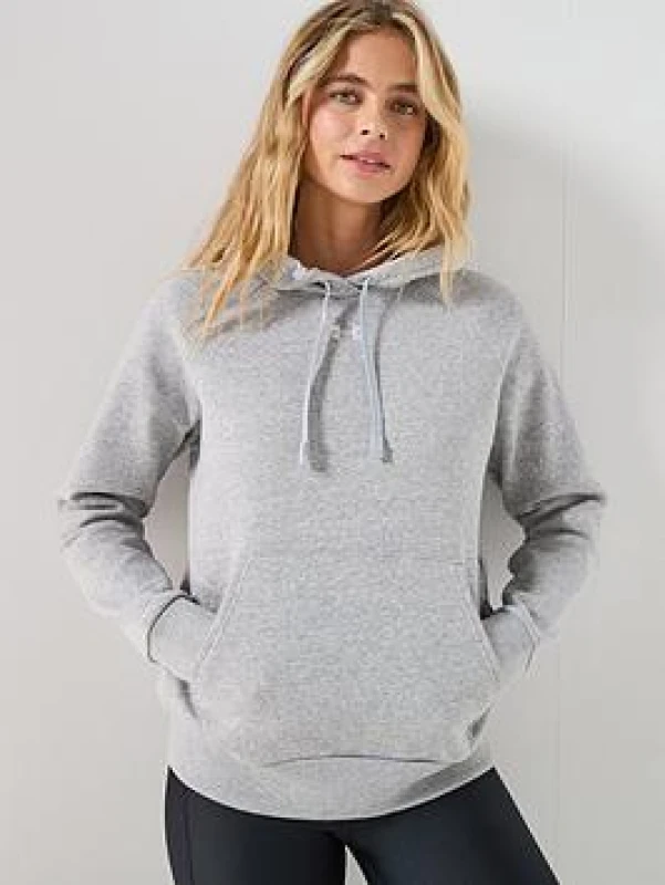 Image of Under Armour Armour UA Rival Fleece Hoodie Womens - Grey Grey 10