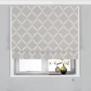 Image of Olivia Grey Blackout Roman Blind Grey