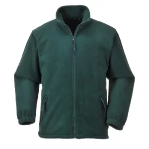 Image of Portwest Mens Argyll Fleece Bottle Green M